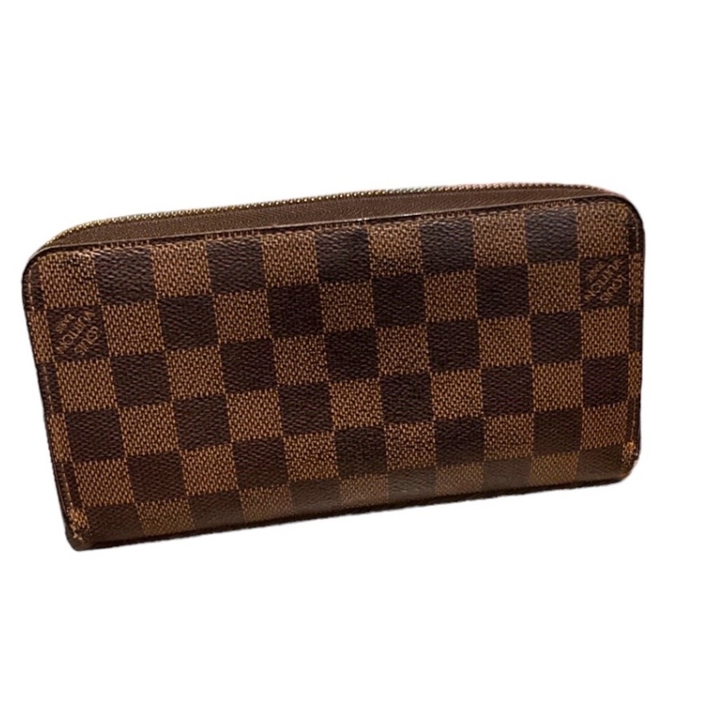 LOUIS VUITTON Damier Ebene Long Zippy Wallet
